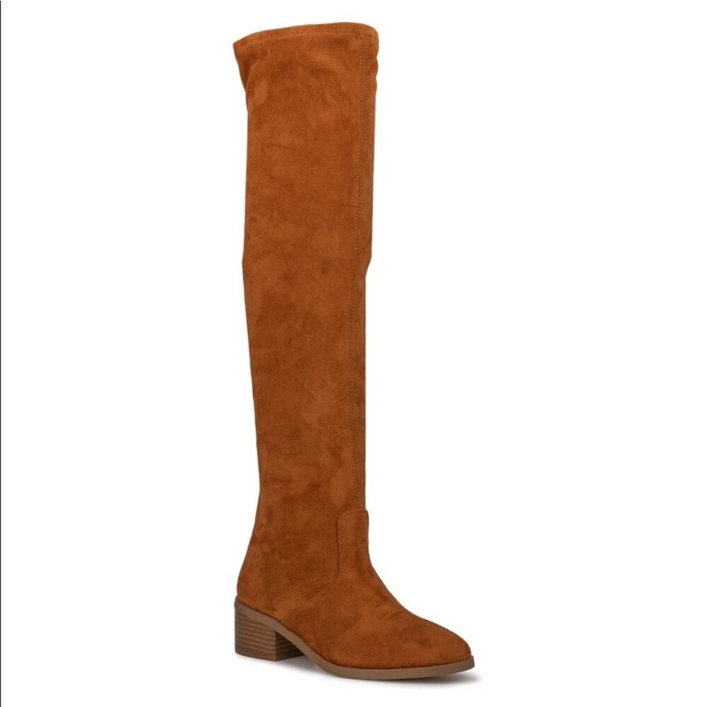 Tall Regular Calf Cognac New York And Company Womens Ruby size 10